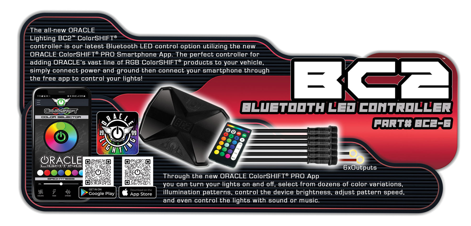 FIRST LOOK: ORACLE Lighting BC2 Bluetooth ColorSHIFT RGB LED Controller