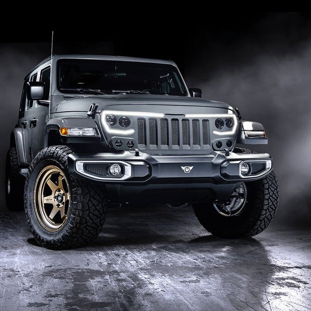 Oracle Lighting Debuts New Vector ProSeries LED Grill for Jeep Wrangler and Gladiator