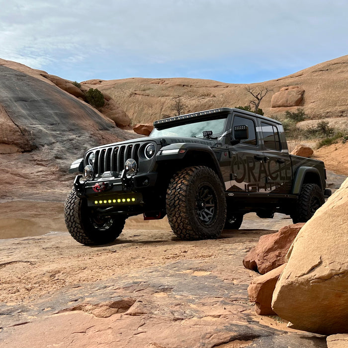 Upgrade Your Jeep Wrangler JL or Gladiator JT with ORACLE Lighting’s Skid Plate and High-Powered LED Lighting!