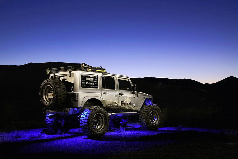 Jeep Wrangler JK Front Inner Fenders with Optional Rock Lights