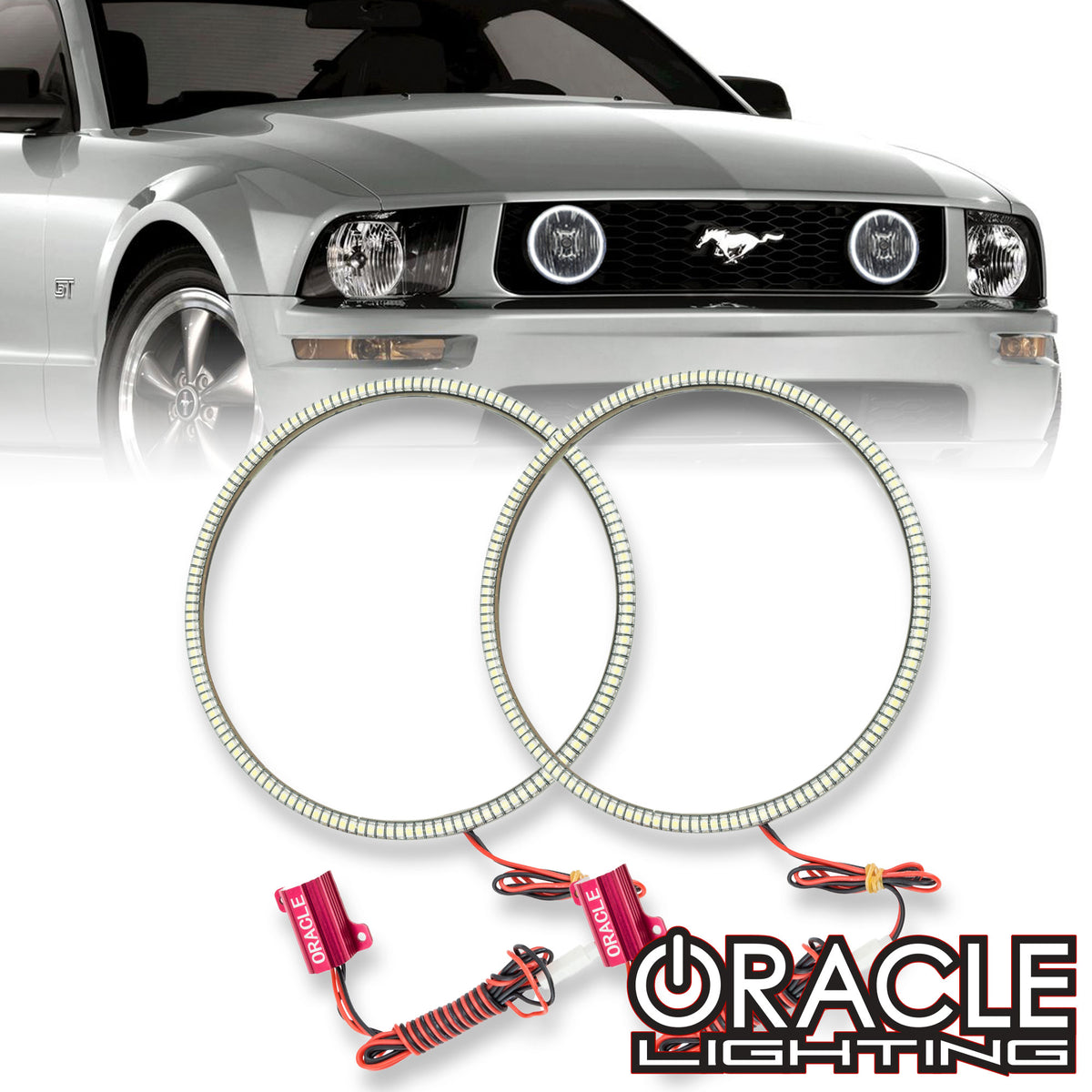 ORACLE Lighting 2005-2009 Ford Mustang GT Grill Fog Light Halo Kit