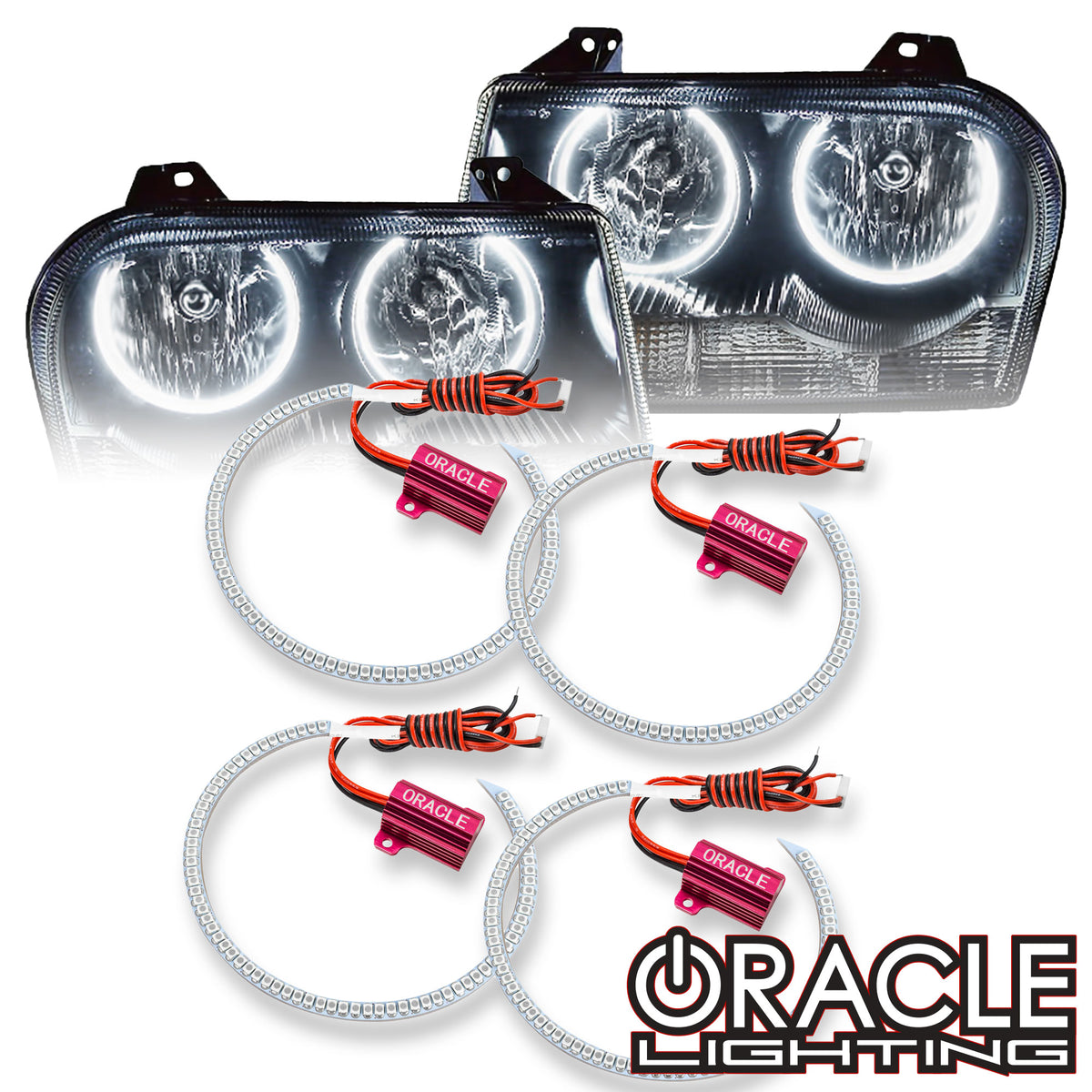 2005-2010 Chrysler 300 Base LED Headlight Halo Kit | ORACLE Lighting