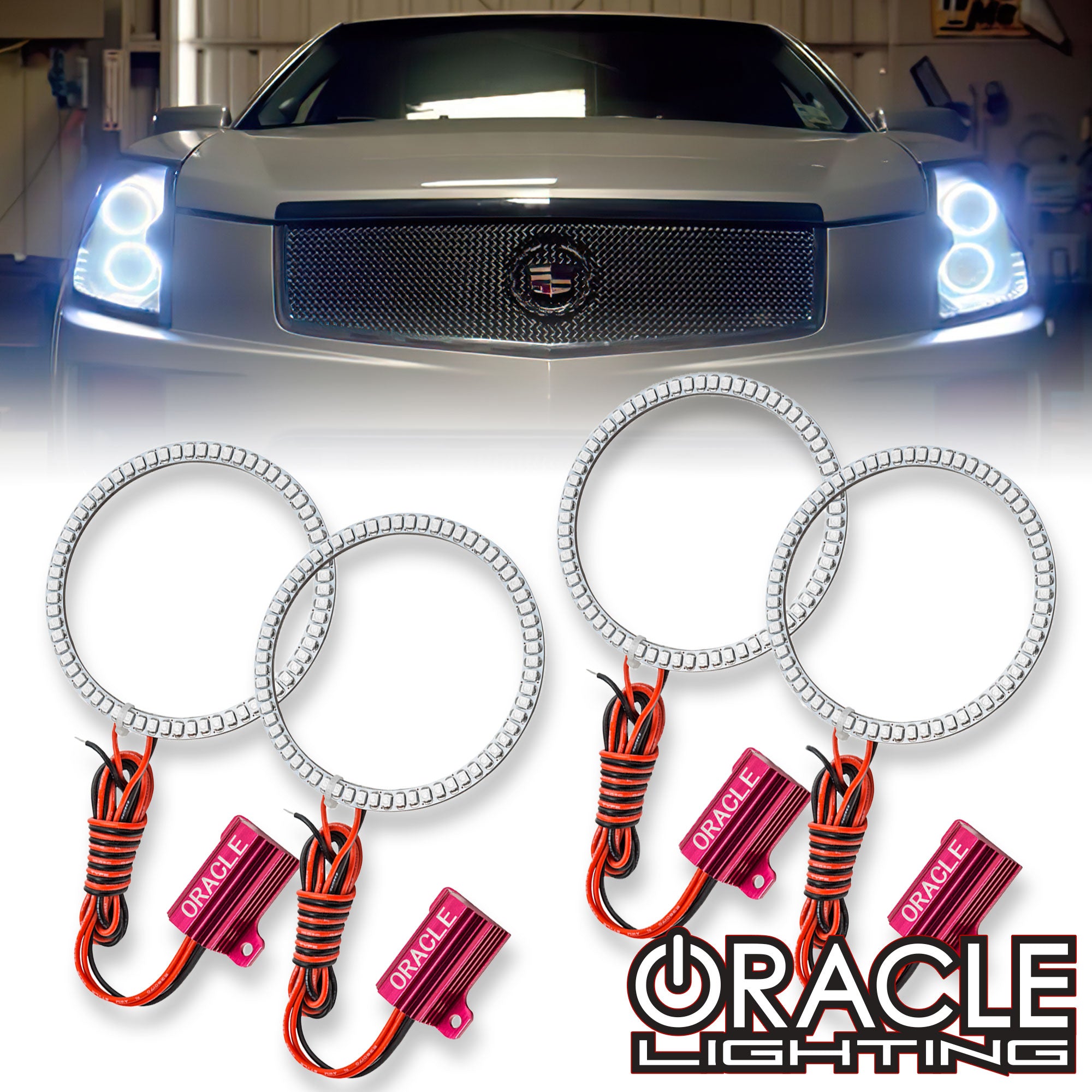 2003-2007 Cadillac CTS LED Headlight Halo Kit | ORACLE Lighting