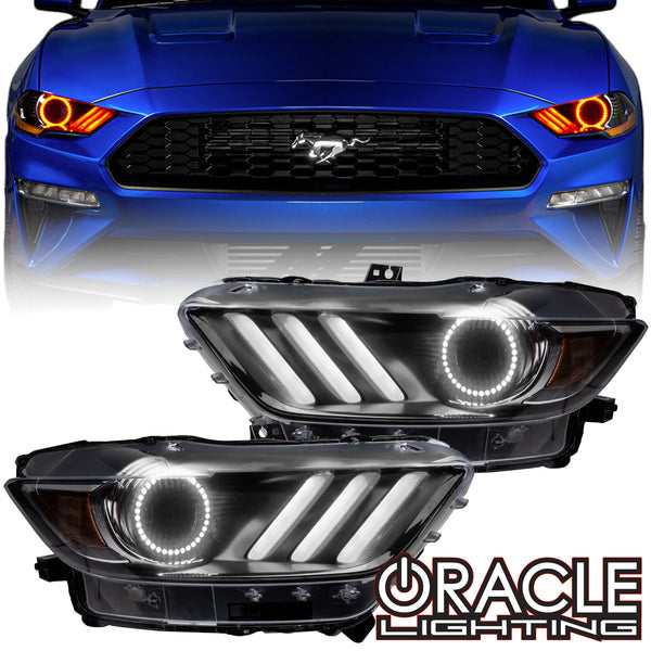 2015-2017 Ford Mustang V6/GT/Shelby ColorSHIFT® DRL Upgrade w/Halo