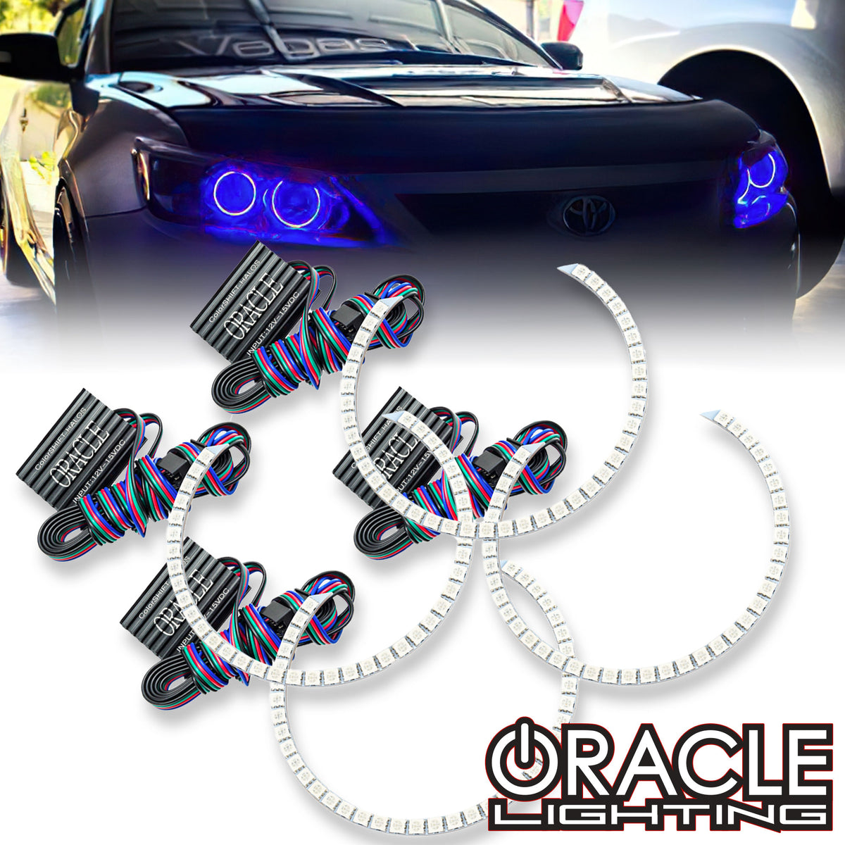 2003-2007 Scion tC LED Headlight Halo Kit | ORACLE Lighting