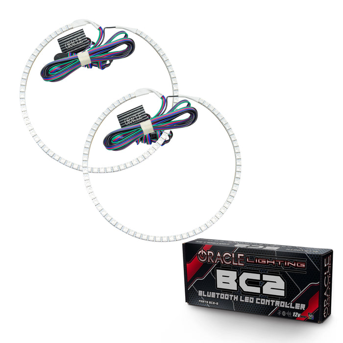 2013-2014 Ford Mustang ORACLE Halo Kit - HID (Projector) Style