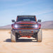 Front view of Cambered Customs Ford Bronco with LED Off-Road Side Mirrors.