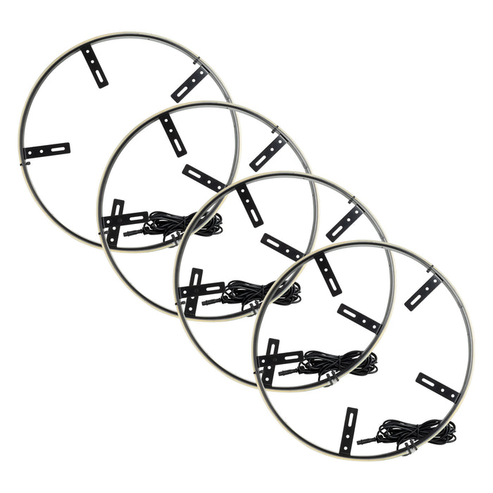 Oracle lighting Plasma LED Wheel Rings white