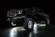 Oracle lighting Plasma LED Wheel Rings RGB+W on gmc sierra 