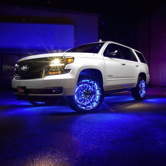 ORACLE Lighting LED Illuminated Wheel Rings - Single / Double Row LED