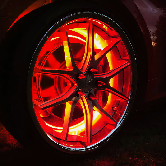 ORACLE Lighting LED Illuminated Wheel Rings - Single / Double Row LED