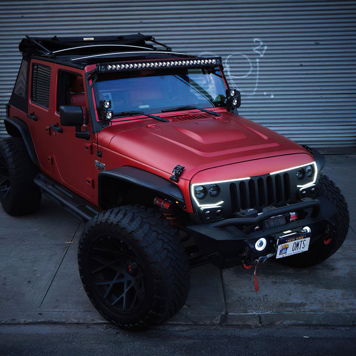 ORACLE Lighting VECTOR Pro-Series Full LED Grill for Jeep Wrangler JK