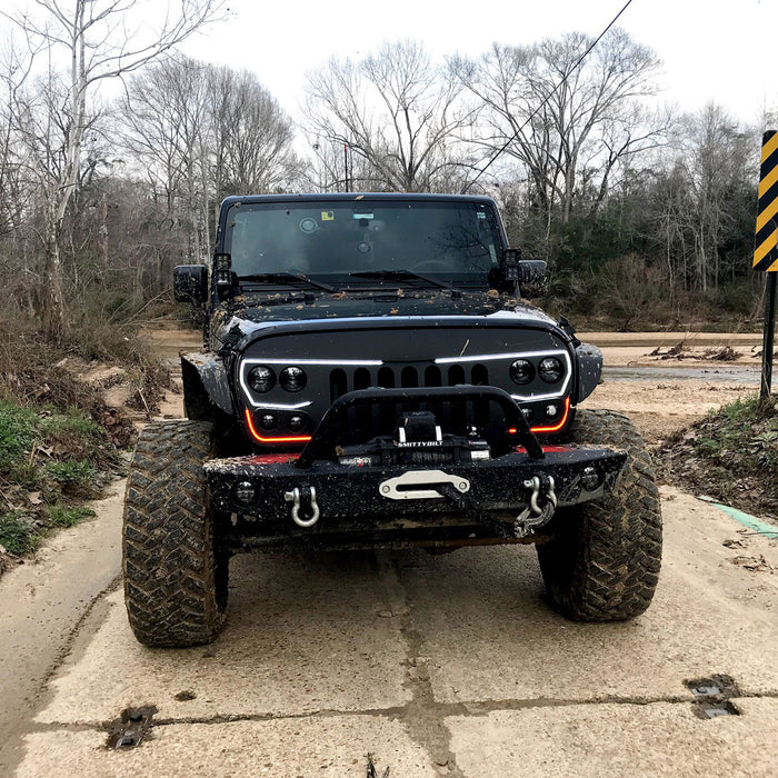 ORACLE Lighting VECTOR Pro-Series Full LED Grill for Jeep Wrangler JK