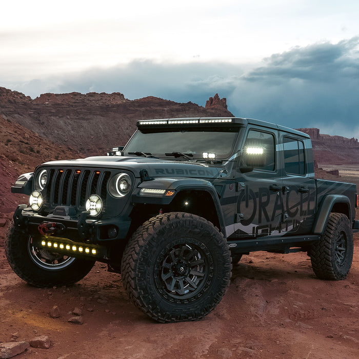 GROUPBUY: ORACLE Lighting Integrated Windshield Roof LED Light Bar System for Jeep Wrangler JL & Gladiator JT