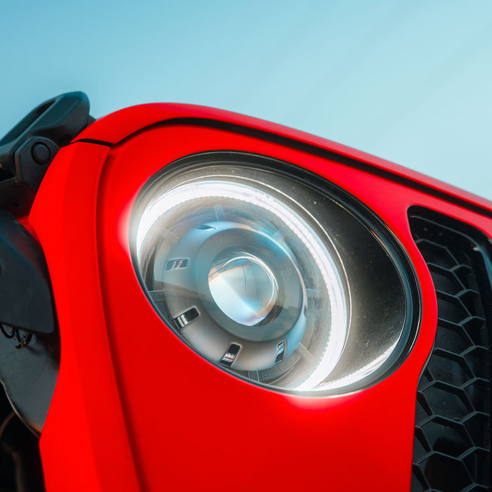 ORACLE Lighting Oculus™ Switchback Bi-LED Projector Headlights for Jeep Wrangler JL/ Gladiator JT