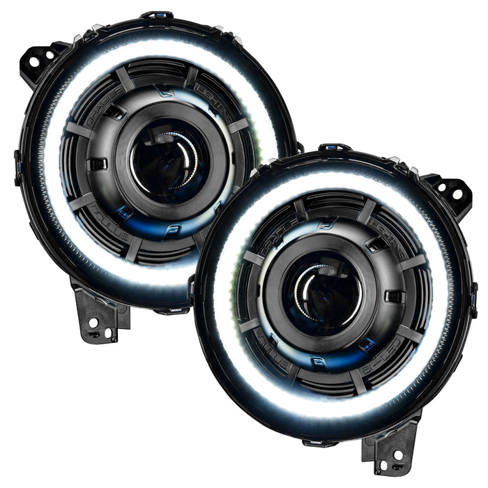 ORACLE Lighting Oculus™ Switchback Bi-LED Projector Headlights for Jeep Wrangler JL/ Gladiator JT