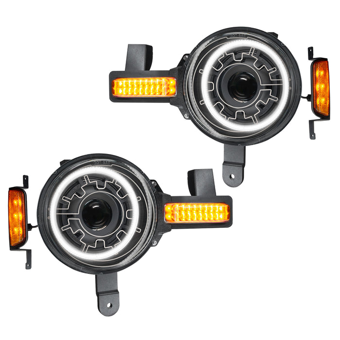 ORACLE Lighting Oculus™ Bi-LED Projector Headlights for 2021+ Ford Bronco - Heated Lens - PRE-ORDER