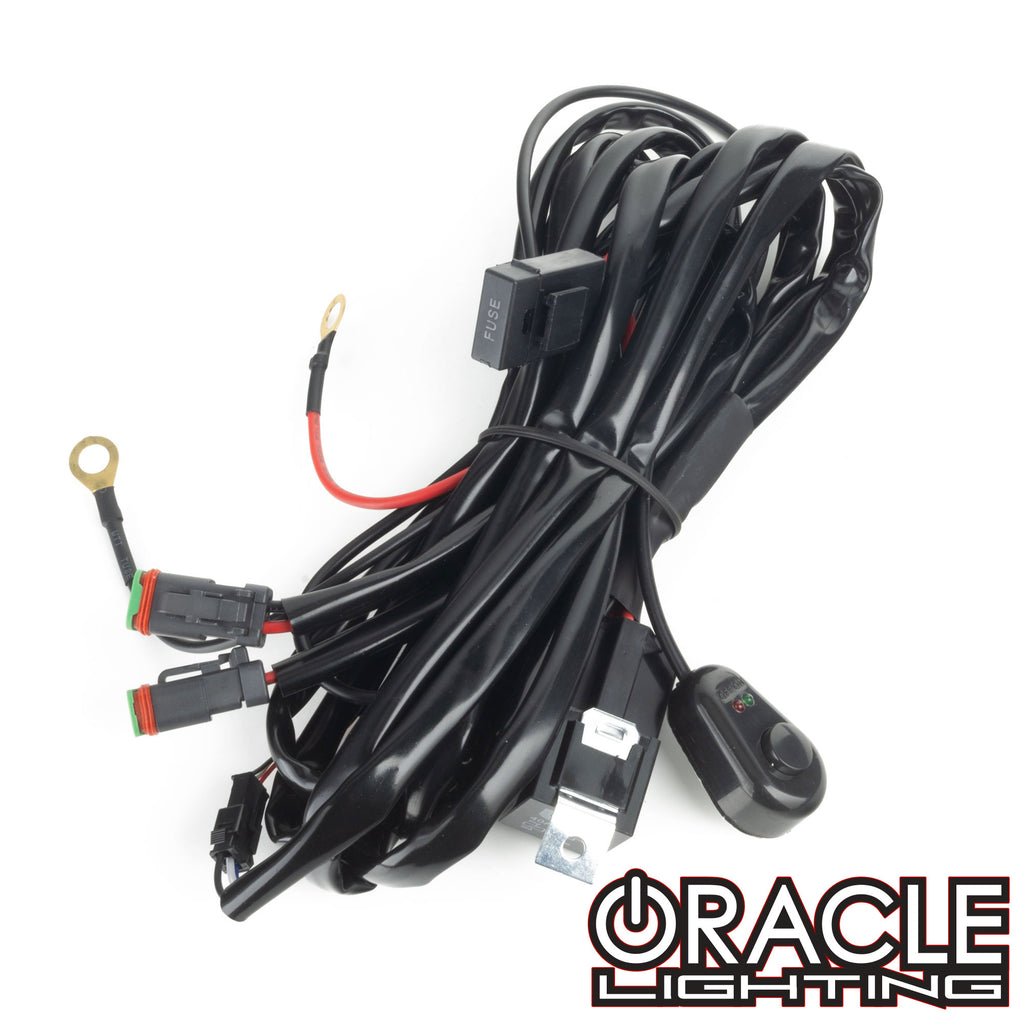 ORACLE Lighting Dual Deutsch DTM 40A Relay Wiring Harness with Illuminated  Switch