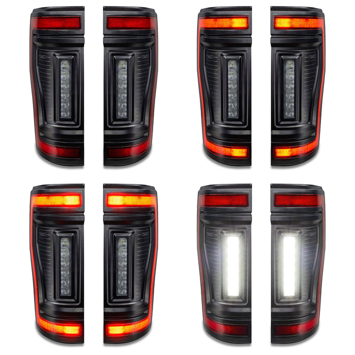 ORACLE Lighting Flush Mount LED Tail Lights for 2017-2022 Ford F-250/350 Superduty