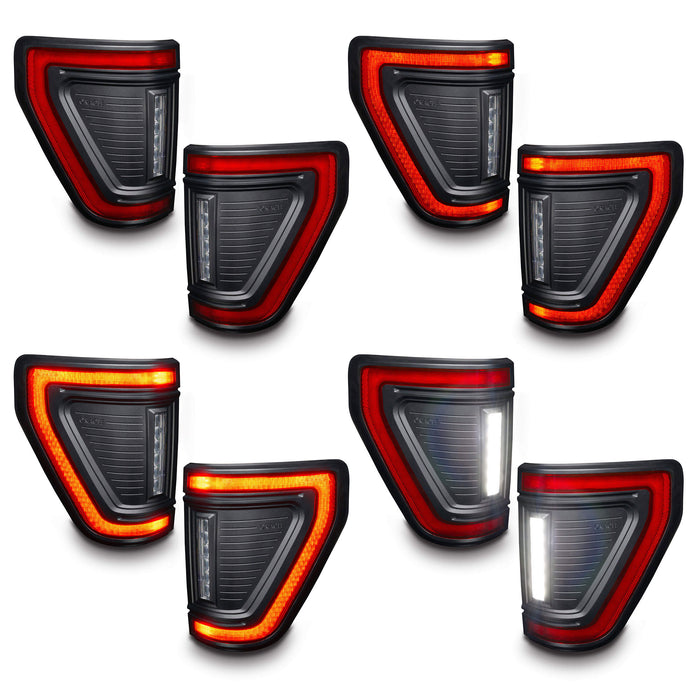 ORACLE Lighting Flush Style LED Tail Lights for 2021-2023 Ford F-150