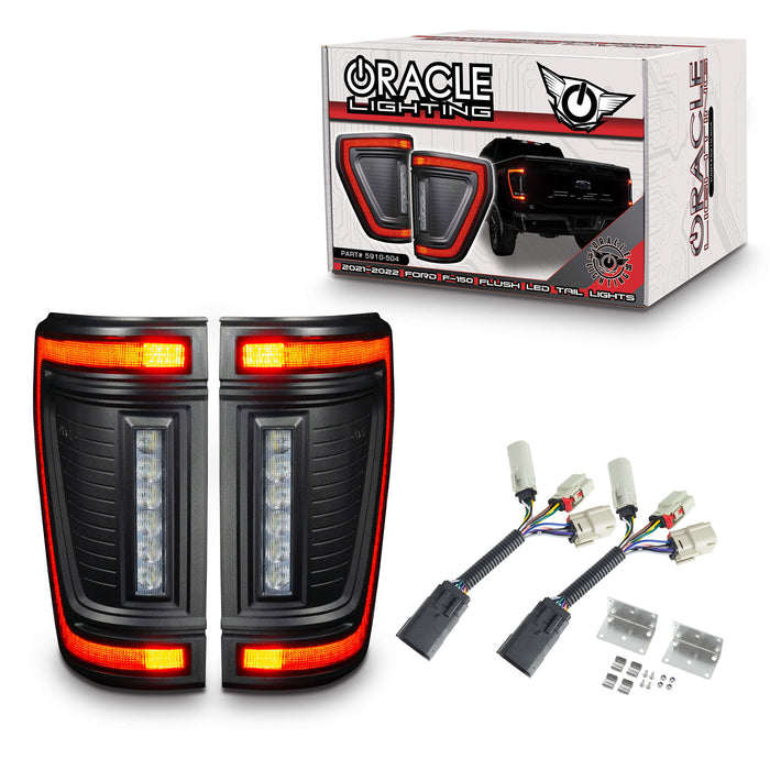 ORACLE Lighting Flush Style LED Tail Lights for 2021-2023 Ford F-150