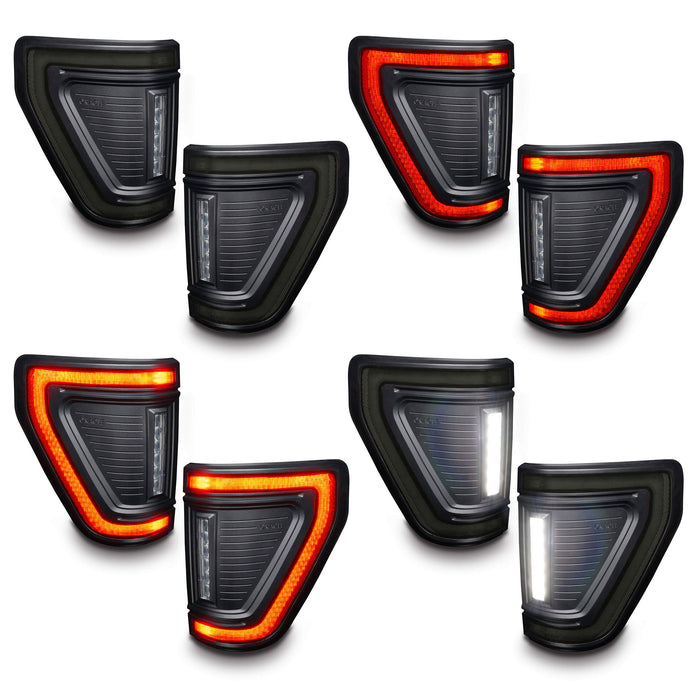 ORACLE Lighting Flush Style LED Tail Lights for 2021-2023 Ford F-150