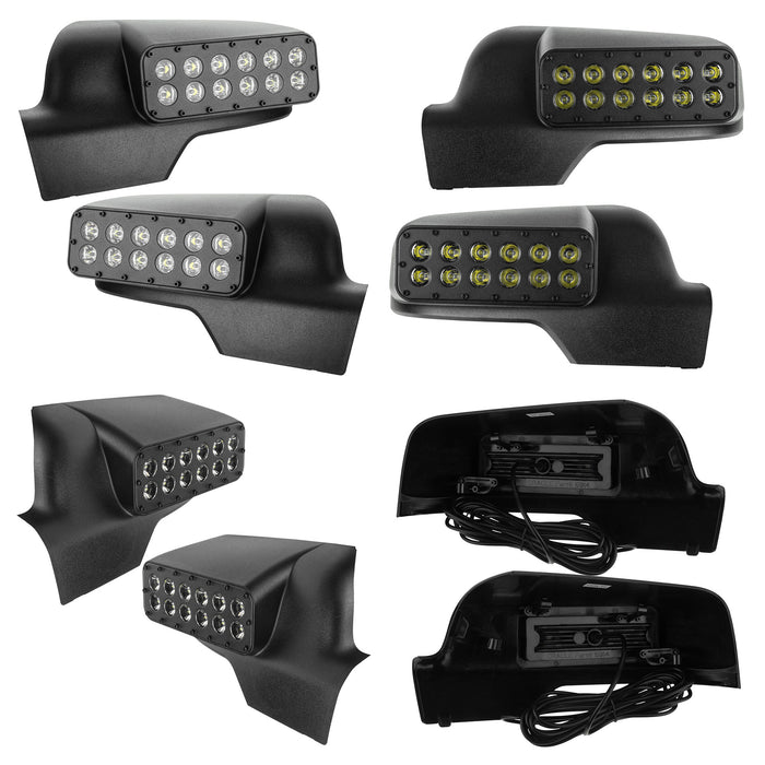 ORACLE Lighting 2019-2023 RAM 1500 DT LED Off-Road Side Mirror Ditch Lights