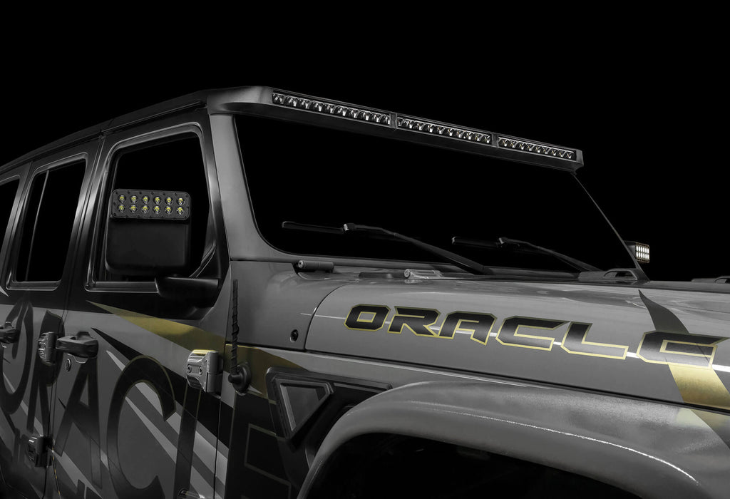 ORACLE Lighting Integrated Windshield Roof LED Light Bar System for Jeep Wrangler JL & Gladiator JT - PRE-ORDER