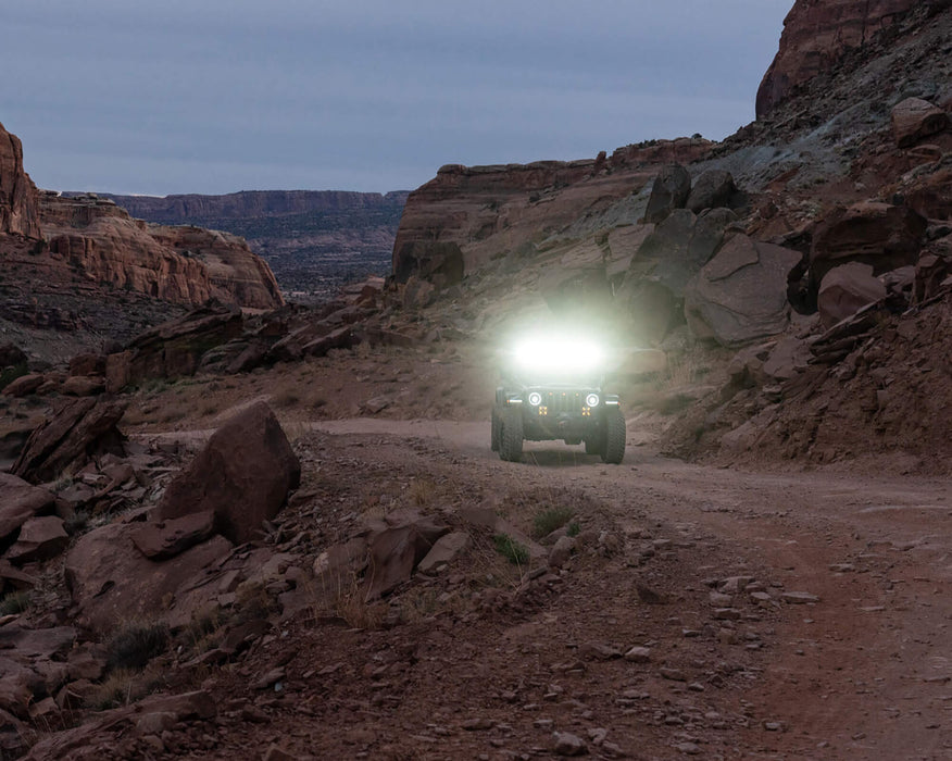 ORACLE Lighting Integrated Windshield Roof LED Light Bar System for Jeep Wrangler JL & Gladiator JT - PRE-ORDER