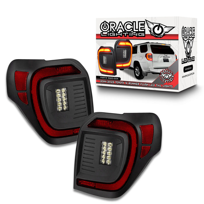 ORACLE Lighting Flush Style (Lensless) LED Tail Lights for 2014-2023 Toyota 4Runner - PRE-ORDER