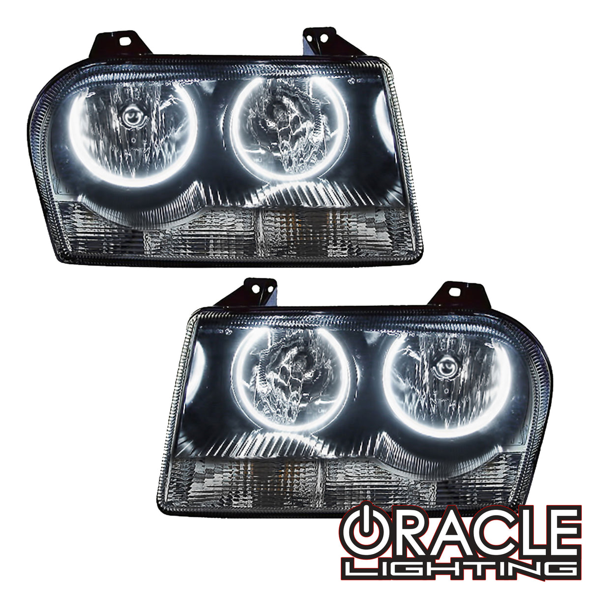 2005-2010 Chrysler 300 Base V6 Pre-Assembled Halo Headlights