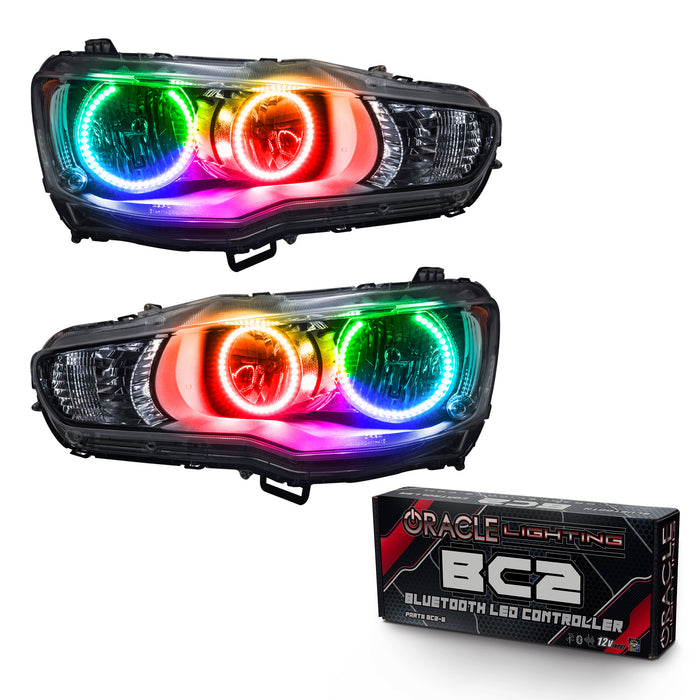 ORACLE Lighting 2008-2017 Mitsubishi Lancer Pre-Assembled Halo Headlights