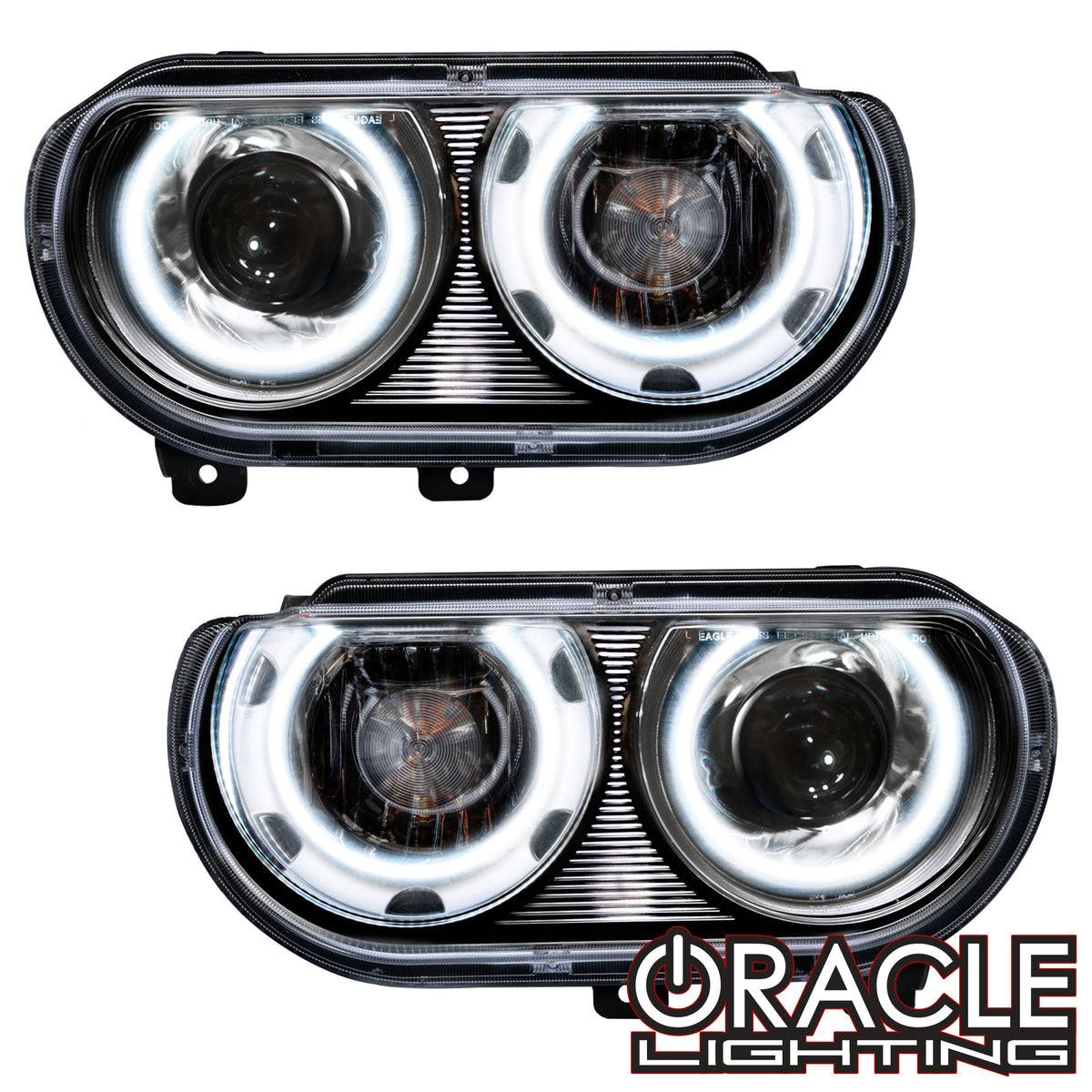 2008-2014 Dodge Challenger Pre-Assembled Headlights - HID | ORACLE