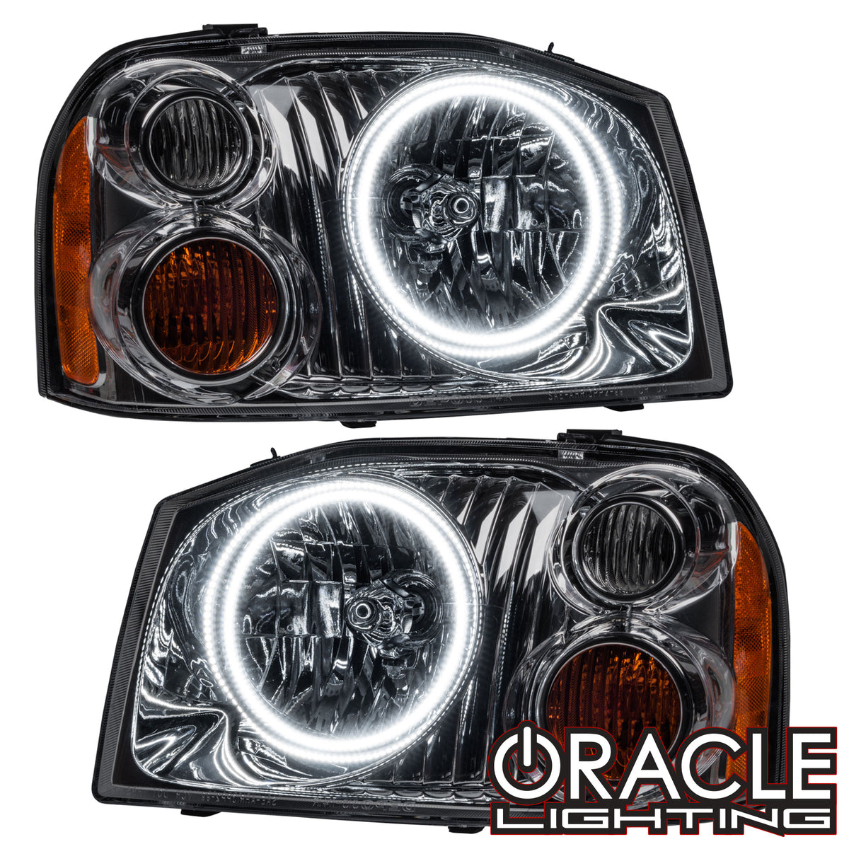 2001-2004 Nissan Frontier Pre-Assembled Halo Headlights | ORACLE