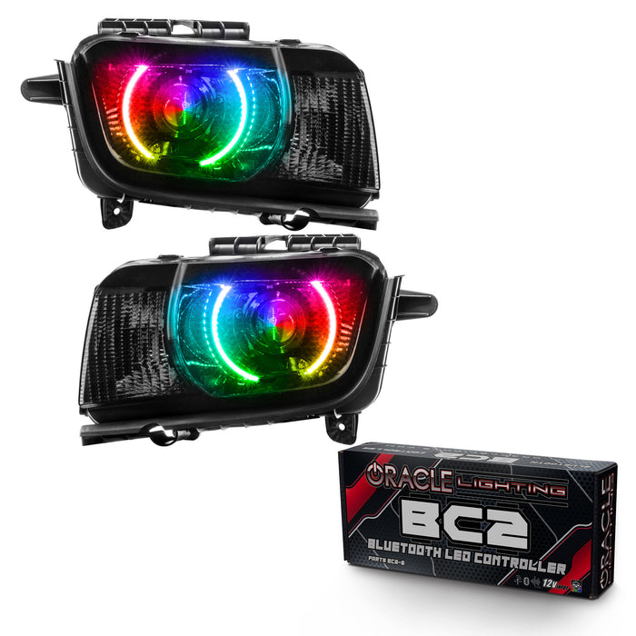 ORACLE Lighting 2010-2013 Chevrolet Camaro RS Pre-Assembled Halo Headlights - Projector/HID