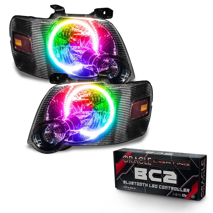 ORACLE Lighting 2008-2010 Ford Explorer Sport Trac Pre-Assembled Halo Headlights