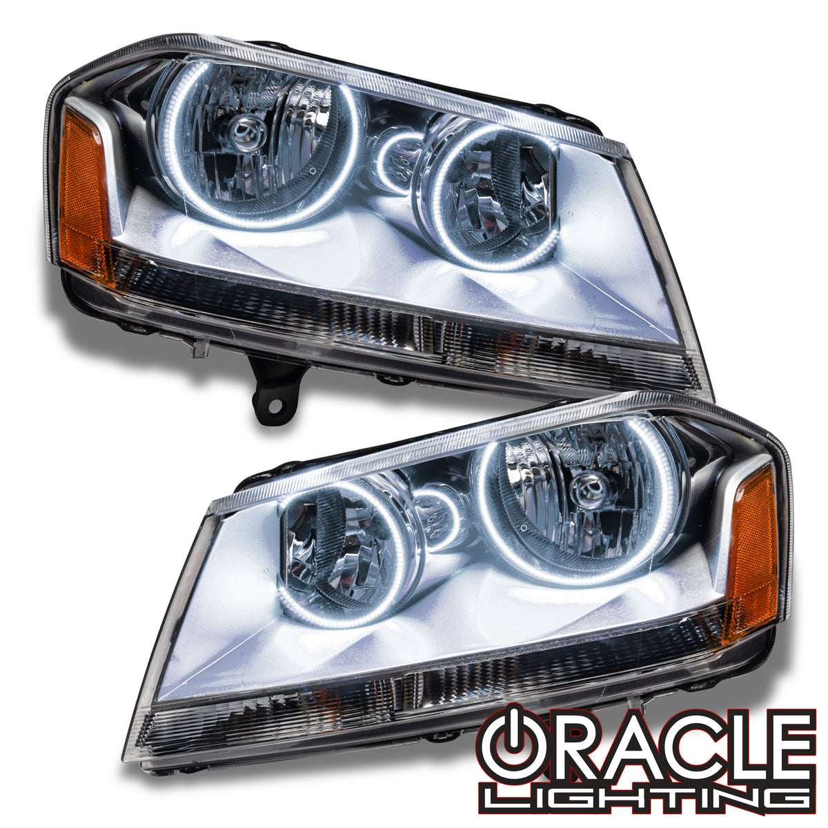 ORACLE Lighting 2008-2014 Dodge Avenger SE/SXT Pre-Assembled Halo Headlights