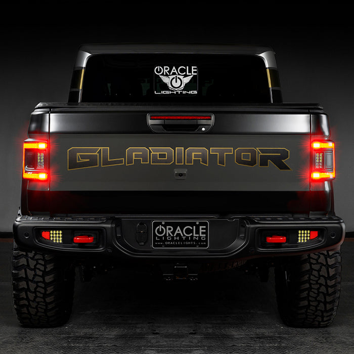 ORACLE Lighting Flush Mount LED Tail Lights for Jeep Gladiator JT