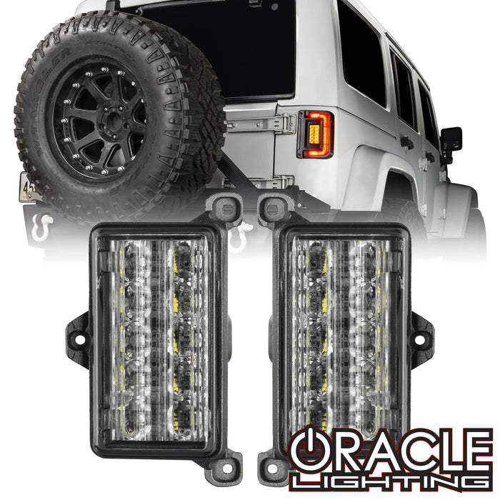 ORACLE Lighting Dual Function Amber/White Reverse LED Module for Jeep Wrangler JK Flush Tail Lights