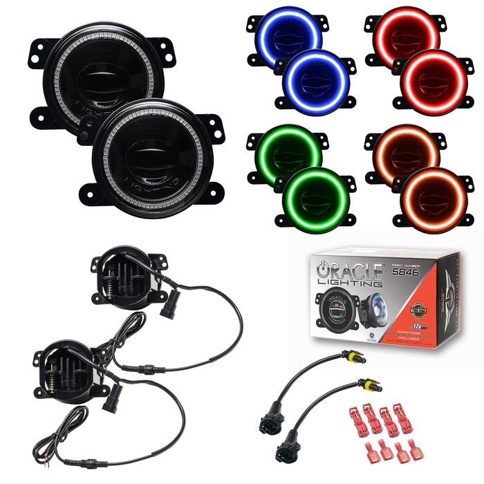 ORACLE Lighting Jeep Wrangler JK/JL & Gladiator JT High Performance 20W LED Fog Lights