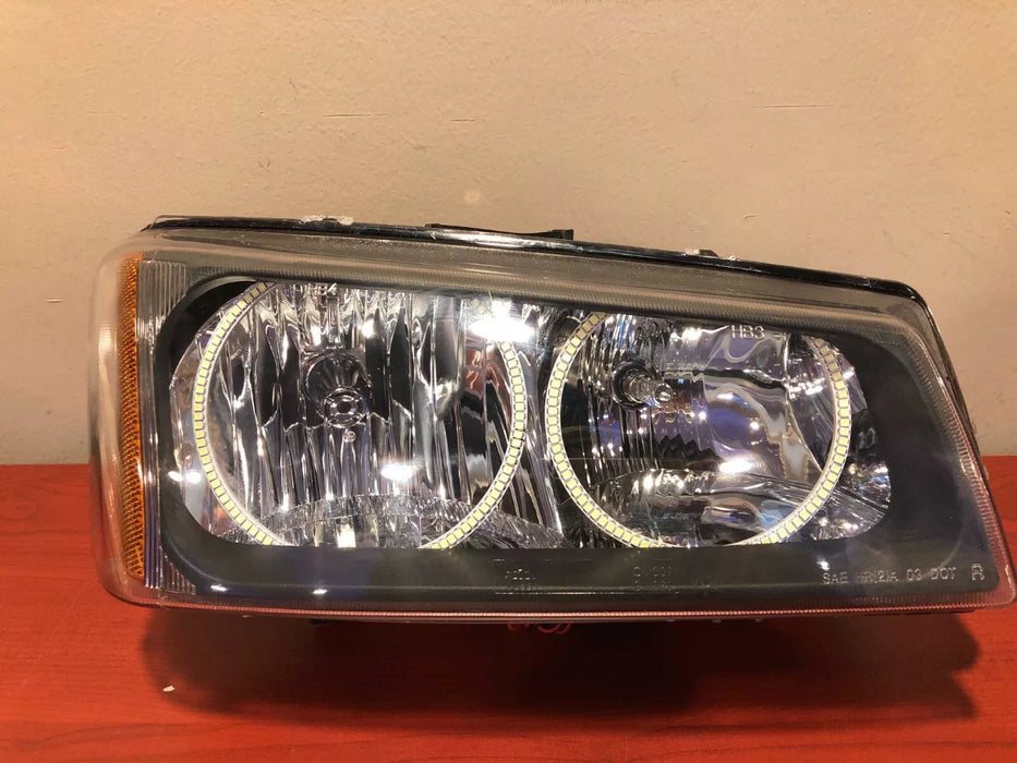 2003-06 CHEVY SILVERADO 1500/2500/3500 ORACLE Headlights with White LED Halos