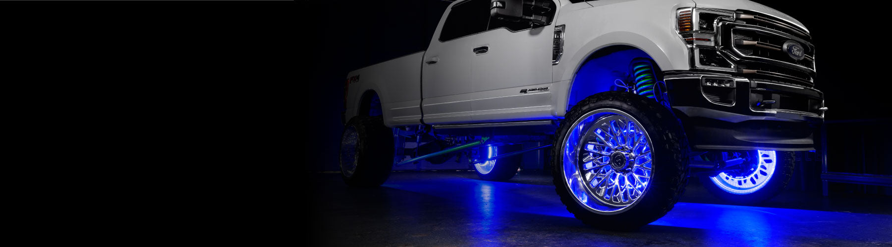 blue led lights for trucks