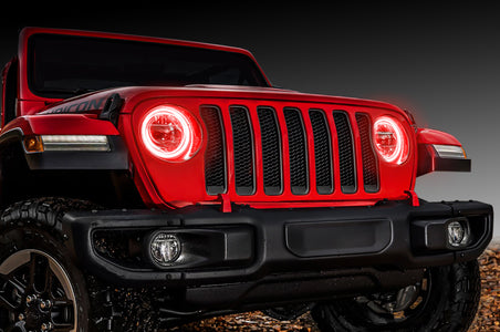 2018-2024 Jeep Wrangler JL Surface Mount Halo Kit | ORACLE Lighting