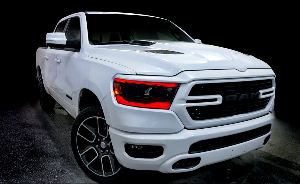 ORACLE Lighting 2019-2024 Dodge RAM 1500 ColorSHIFT RGB+W Headlight DRL  Upgrade Kit - Reflector LED Headlights