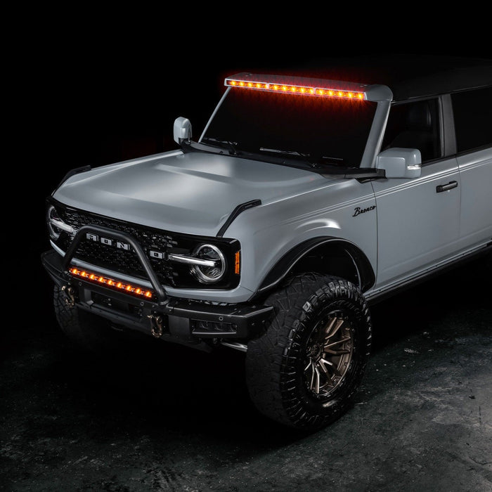 ORACLE Lighting Integrated Windshield Roof LED Light Bar System for 2021+ Ford Bronco