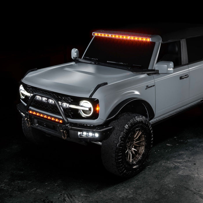 ORACLE Lighting Integrated Windshield Roof LED Light Bar System for 2021+ Ford Bronco