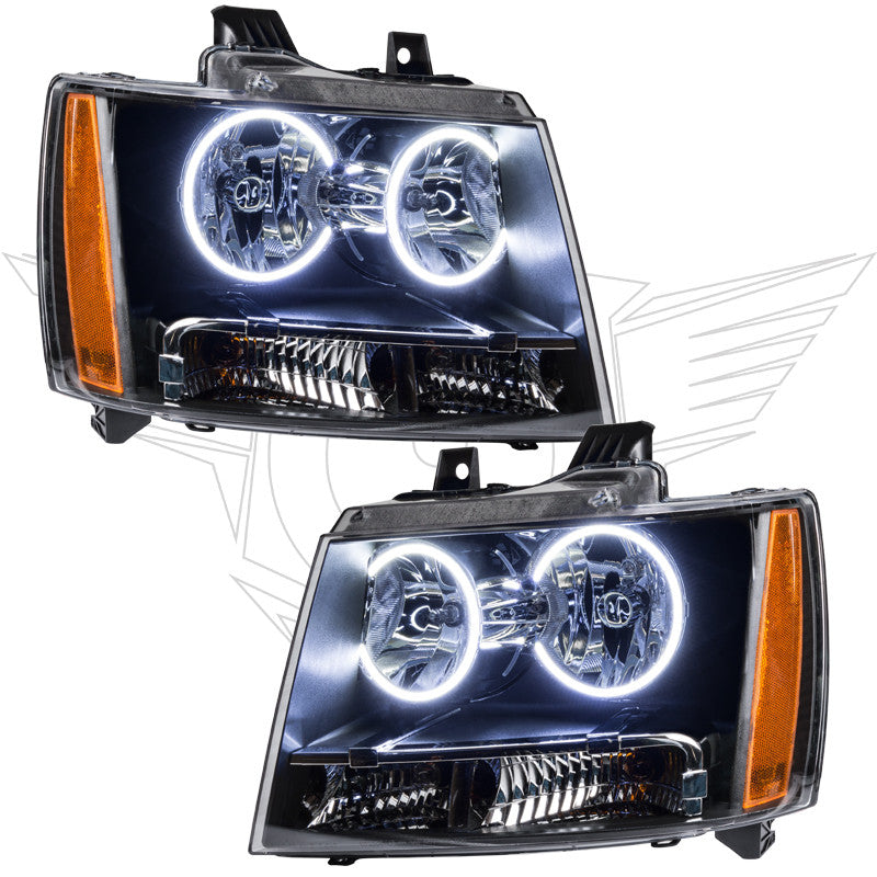 2007-2014 Chevrolet Suburban Pre-Assembled Halo Headlights