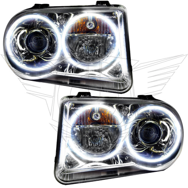 2005-2010 Chrysler 300C Pre-Assembled Headlights - HID Style