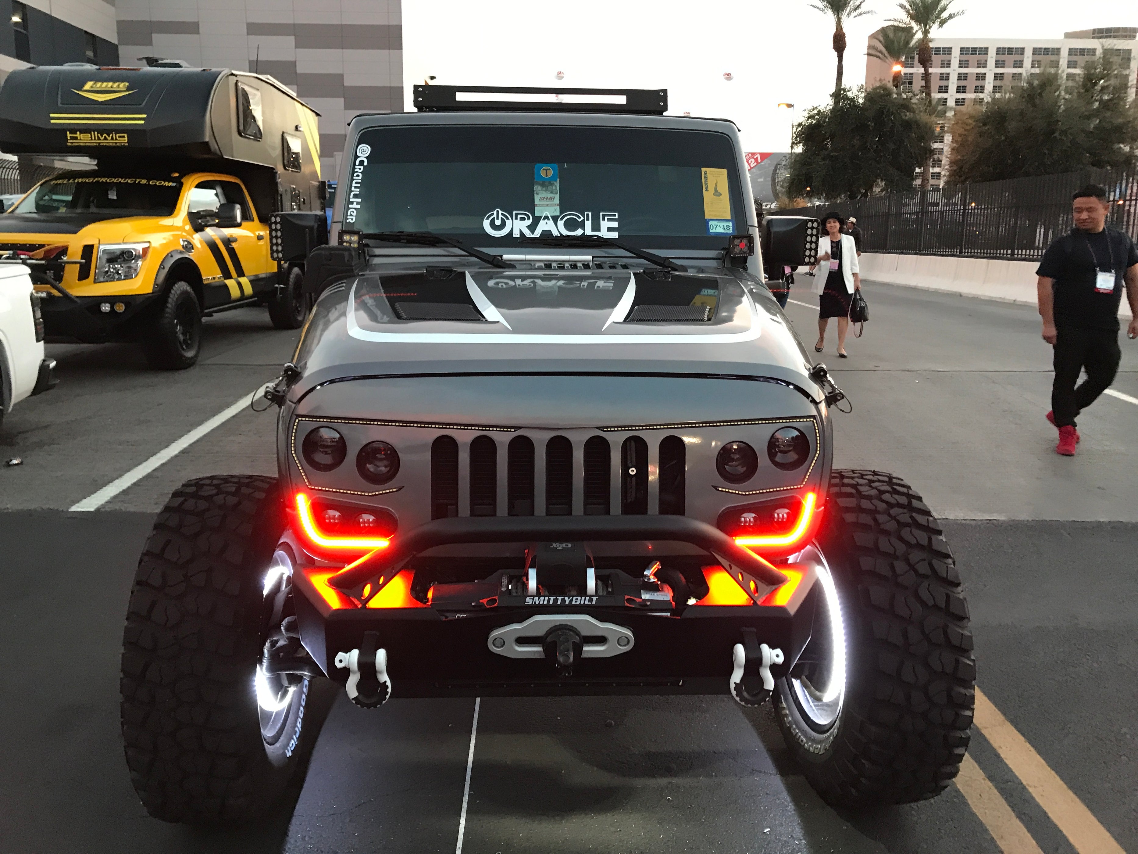 Jeep Wrangler JK Vector Pro-Series LED Grill | ORACLE Lighting