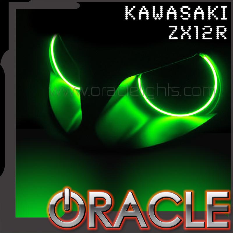 2000-2006 Kawasaki ZX-12R LED Motorcycle Headlight Halo Kit | ORACLE  Lighting